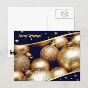 Merry Christmas. Customisable Christmas Postcards