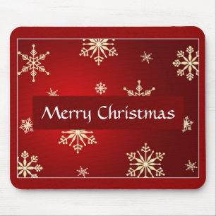 Merry Christmas Customisable Mouse Pad
