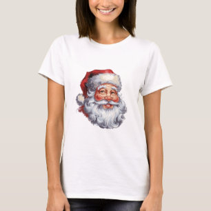 Merry Christmas Cute Happy Santa Claus T-Shirt