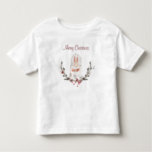 Merry Christmas Cute Kids Childrens Toddler T-Shirt
