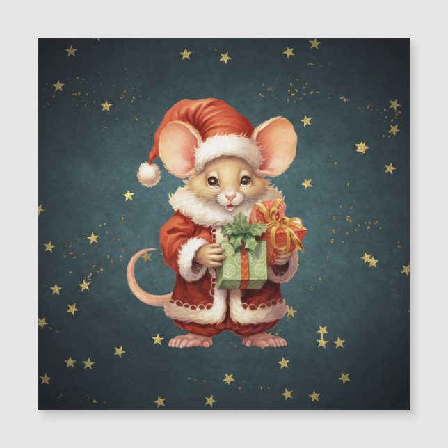 Merry Christmas Cute Mouse (Front)