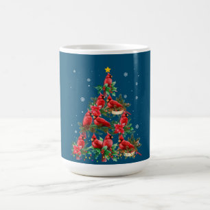 Merry Christmas Cutest Cardinal Bird Lovers Xmas Coffee Mug