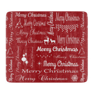 Merry Christmas Cutting Board