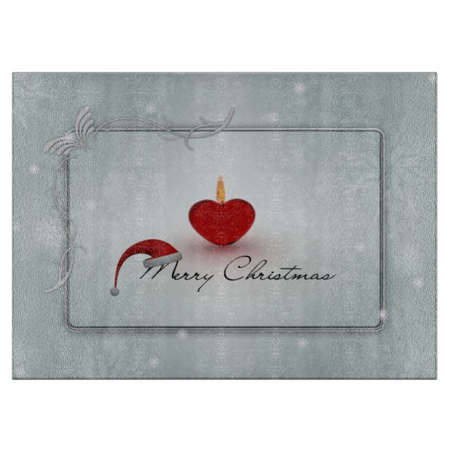Merry Christmas Cutting Board (Front)