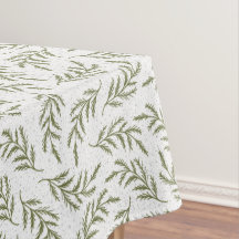 Merry Christmas Cypress & Snowfall Pattern Holiday