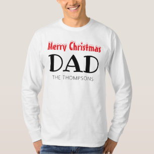Merry Christmas Dad Family T-Shirt