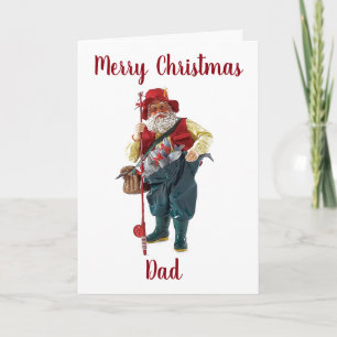 MERRY CHRISTMAS **DAD** HOLIDAY CARD