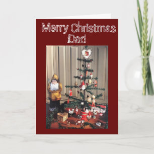 MERRY CHRISTMAS **DAD** YOU ARE THE "BEST" HOLIDAY CARD