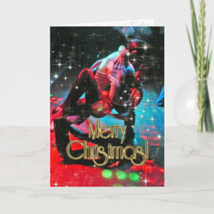 Merry Christmas Dancers PERSONALIZED Holiday Card