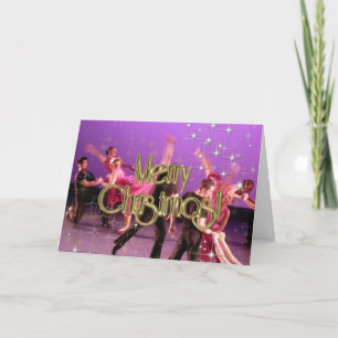 Merry Christmas Dancers PERSONALIZED Holiday Card