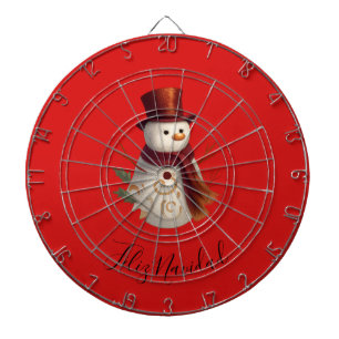 Merry Christmas Dart Board - Feliz Navidad