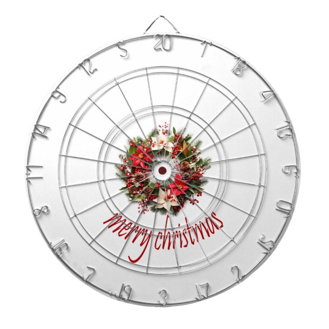 merry christmas dartboard (Front)