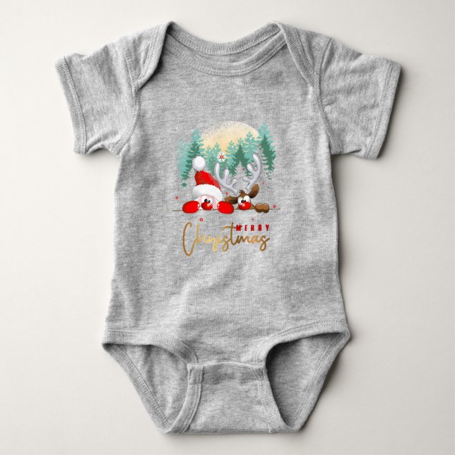 Merry Christmas Day | Baby Bodysuit (Front)