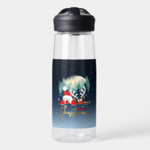 Merry Christmas Day Water Bottle