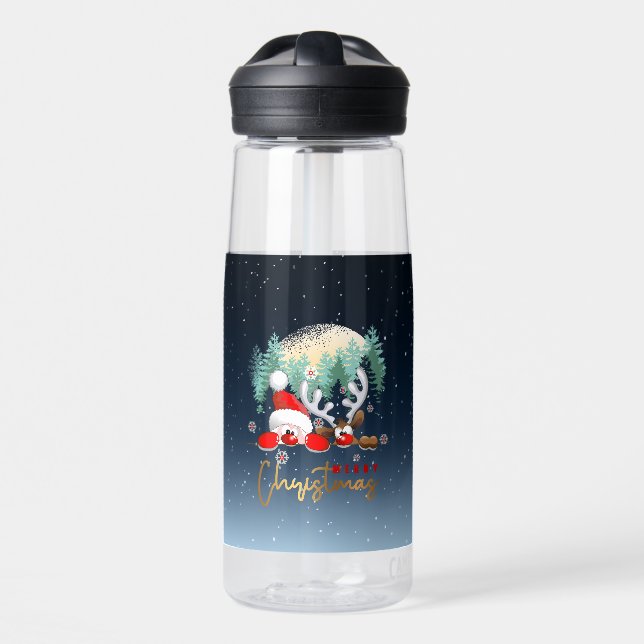 Merry Christmas Day | Water Bottle (Front)
