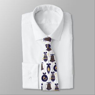 Merry Christmas Decor Pattern Tie