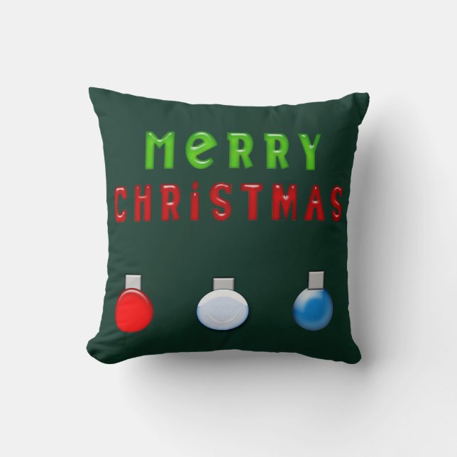 merry Christmas decorations  Cushion (Front)