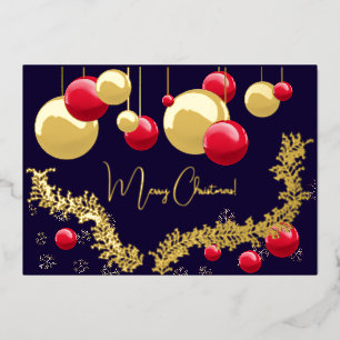 Merry Christmas, decorations, garlands, snowflakes