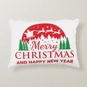 Merry Christmas Decorative Cushion
