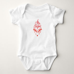 Merry Christmas Deer Baby Bodysuit