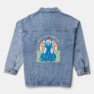 Merry Christmas Denim Jacket