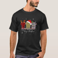 Merry Christmas Dentist Teeth Santa Hat Xmas Leopa