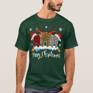 Merry Christmas Dentistth Santa Hat Classic TShirt