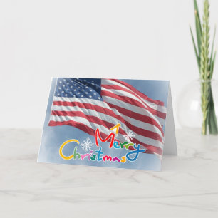 Merry Christmas Deployed Holiday Card