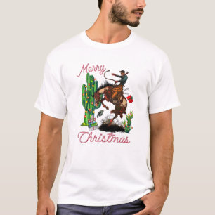 Merry Christmas Desert Cactus T-Shirt