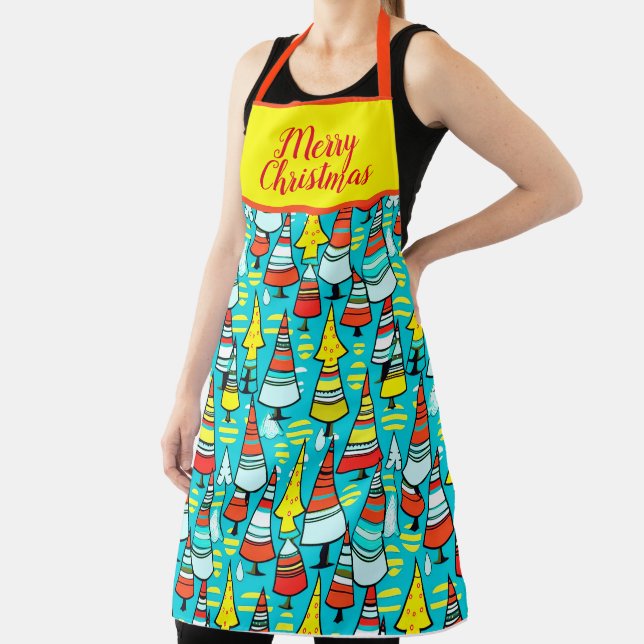 MERRY CHRISTMAS DESIGN  APRON (Insitu)