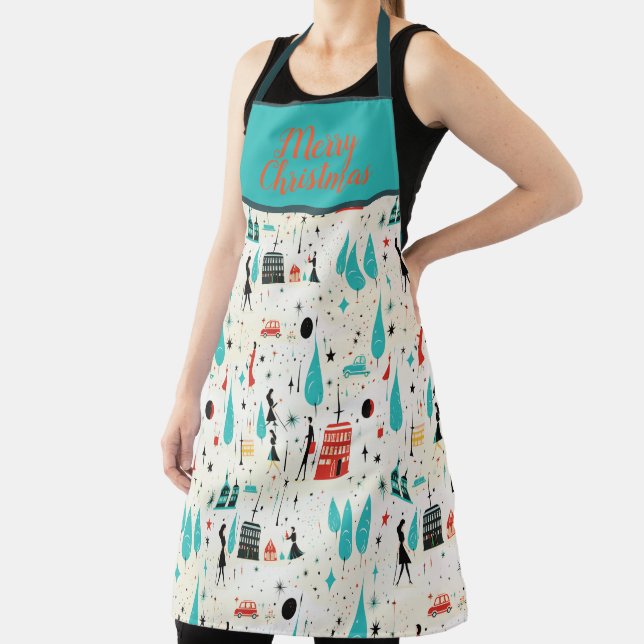 MERRY CHRISTMAS DESIGN  APRON (Insitu)