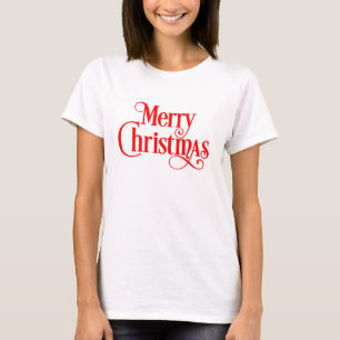 Merry Christmas Design T-Shirt