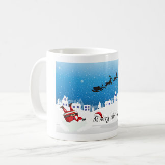 merry christmas designed mug