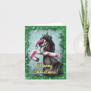 Merry Christmas Dinosaur  Card