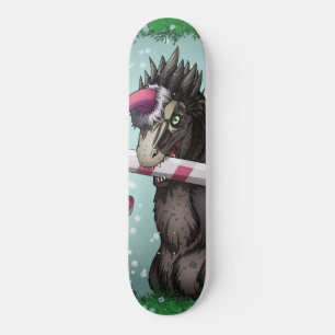 Merry Christmas Dinosaur  Skateboard