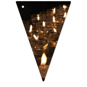 Merry Christmas Diwali Candlelight Party Candles Bunting