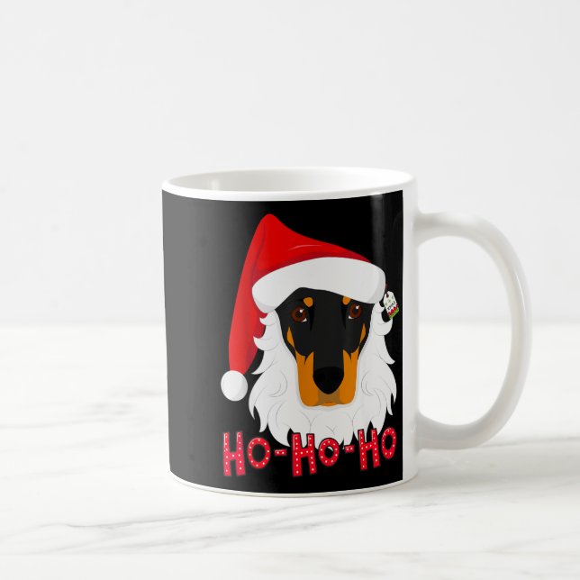 Merry Christmas Doberman Dog Tshir Xmast  Coffee Mug (Right)