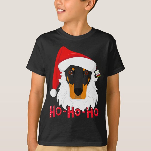 Merry Christmas Doberman Dog Tshir Xmast  T-Shirt (Front)
