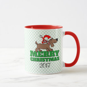 Merry Christmas Doggie  11 oz Combo Mug
