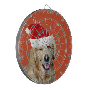 Merry Christmas Doggy Dartboard