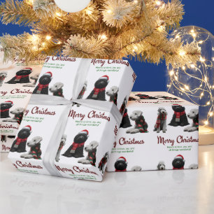 Merry Christmas Dogs Wrapping Paper