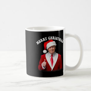 Merry Christmas Donald Trump Santa Family Xmas Ugl Coffee Mug