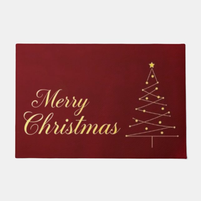 Merry Christmas Doormat (Front)