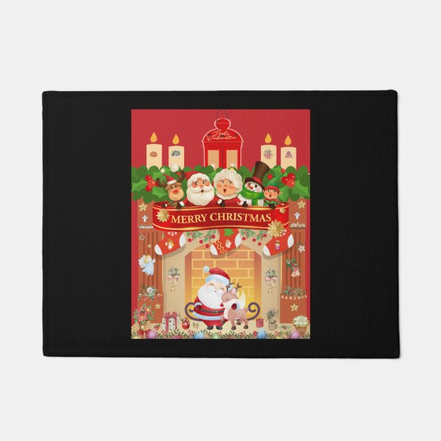Merry Christmas Doormat (Front)