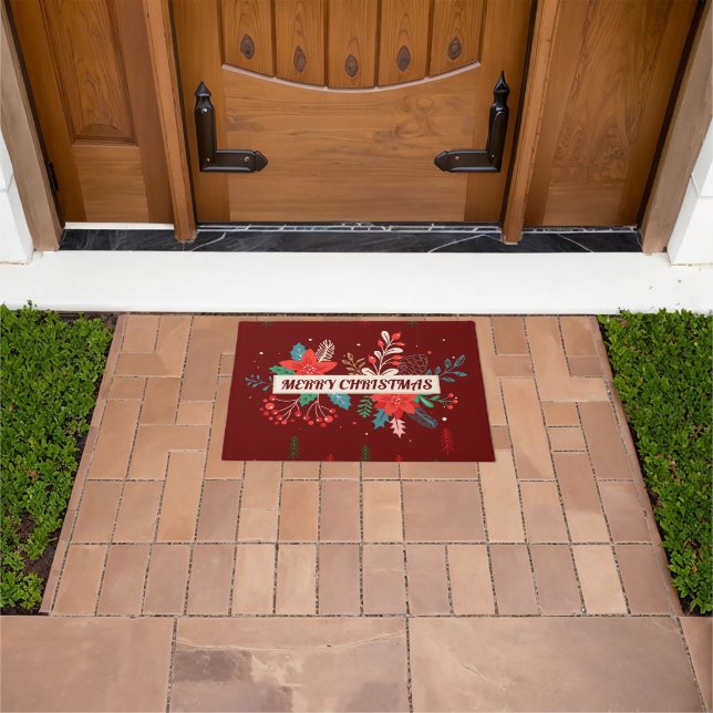 Merry Christmas  Doormat (Outdoor)