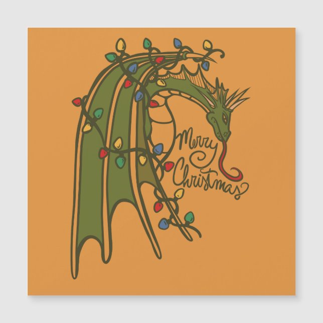 Merry Christmas Dragon Geek Holidays (Front)