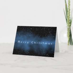 Merry Christmas elegant Christmas sparkles Card