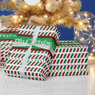 Merry Christmas Elegant & Modern Customise  Wrapping Paper