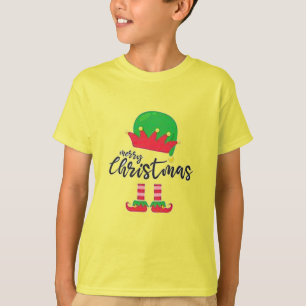 Merry Christmas Elf Basic Kid’s Unisex T-Shirt