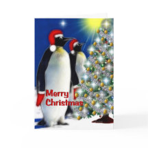Merry Christmas - Emperor Penguins